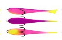 Рыбка поролоновая Grifon Сlassic с поджатым двойником (12см- 3шт)