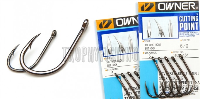 Крючок OWNER C'ultiva 5169 Aki Twist