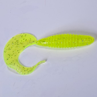 Твистеры съедобные Lucky John Pro Series CRUSHER GRUB 4,5in (11,40) 4шт