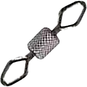 Вертлюг Kosadaka роликовый рифленый (упаковка)