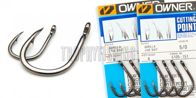 Крючок OWNER C'ultiva 5105 Cut Gorilla
